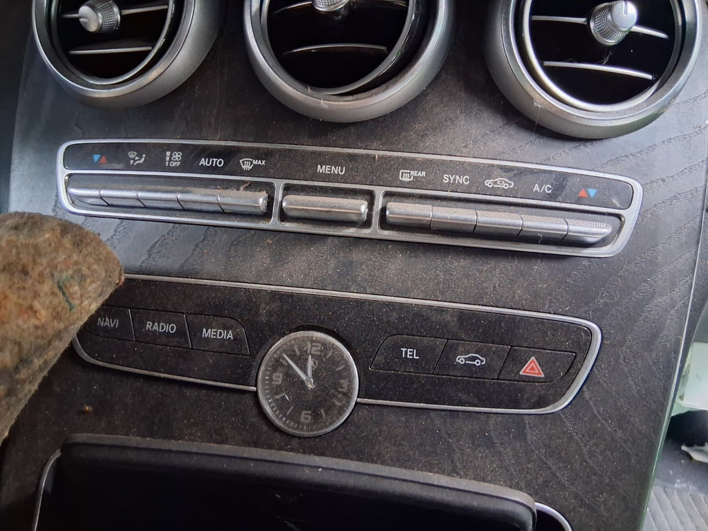 2021 MERCEDES C CLASS C205 COUPE AC HEATER CLIMATE CONTROL SWITCH PANEL