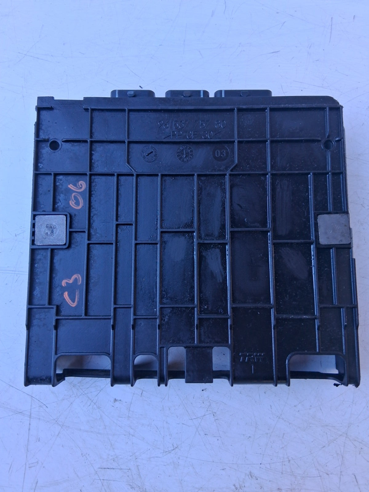 CITROEN C3 2006 ENGINE CONTROL UNIT ECU 9653775780