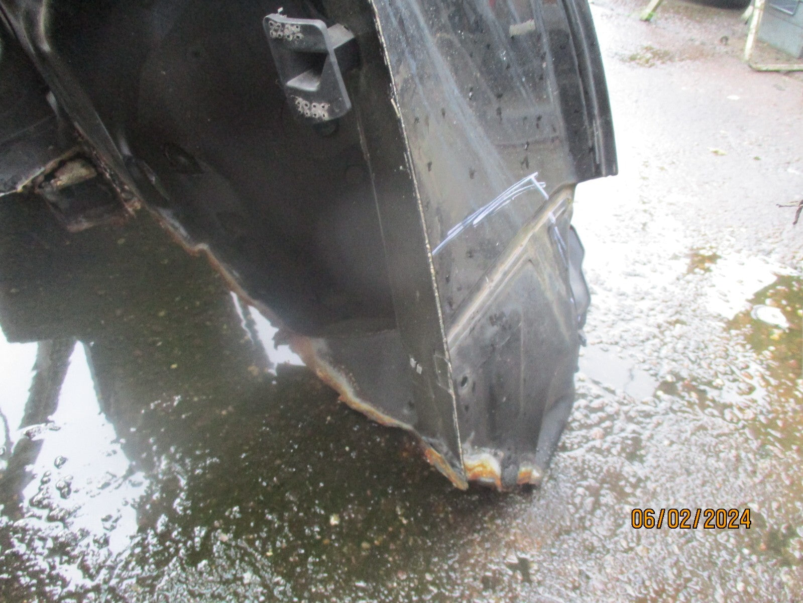 AUDI Q5 2014 S LINE MK1 OSR DRIVER SIDE REAR QUARTER PANEL BLACK