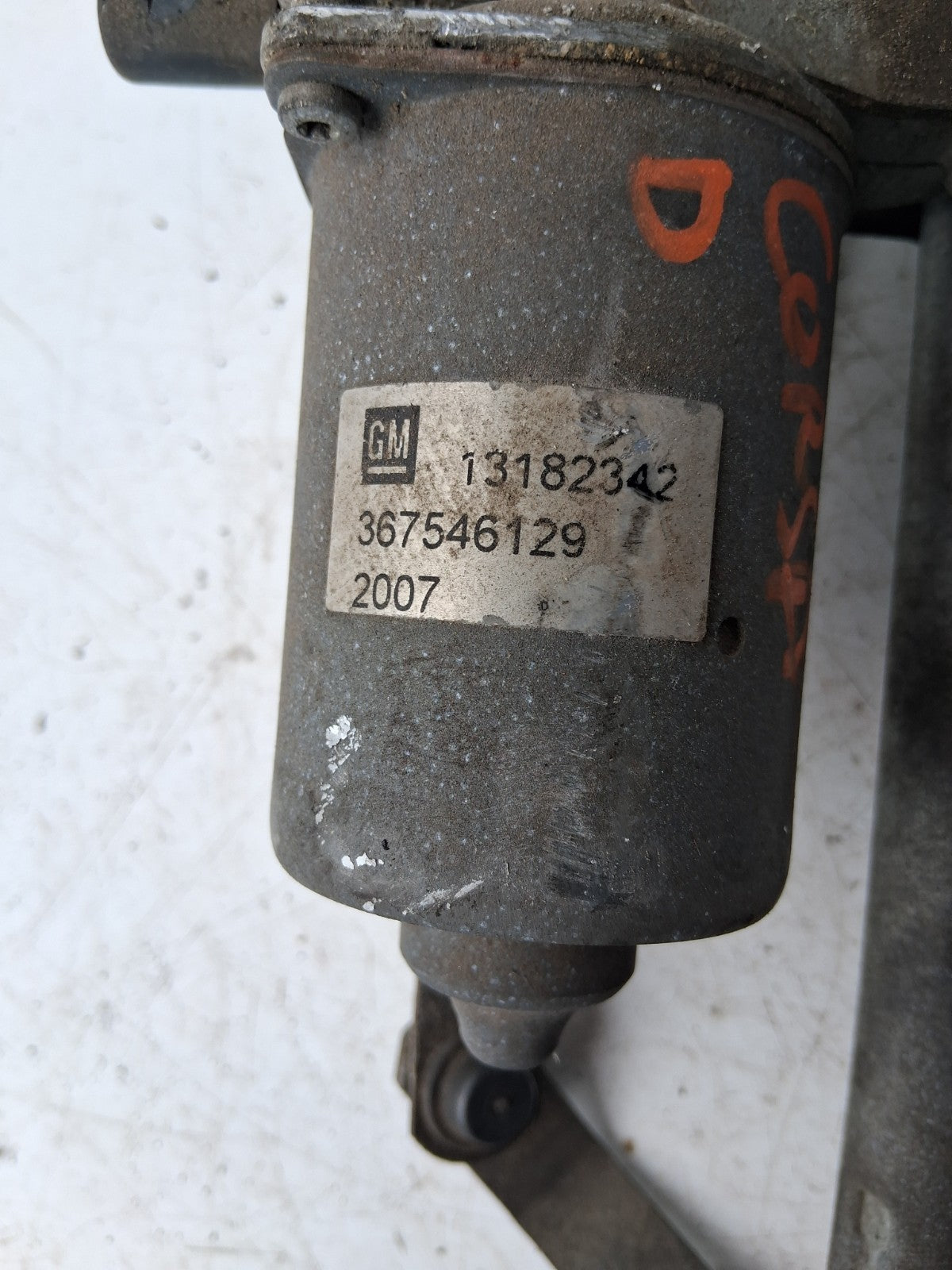 2012 VAUXHALL CORSA D FRONT WIPER MOTOR AND LINKAGE 40506812V