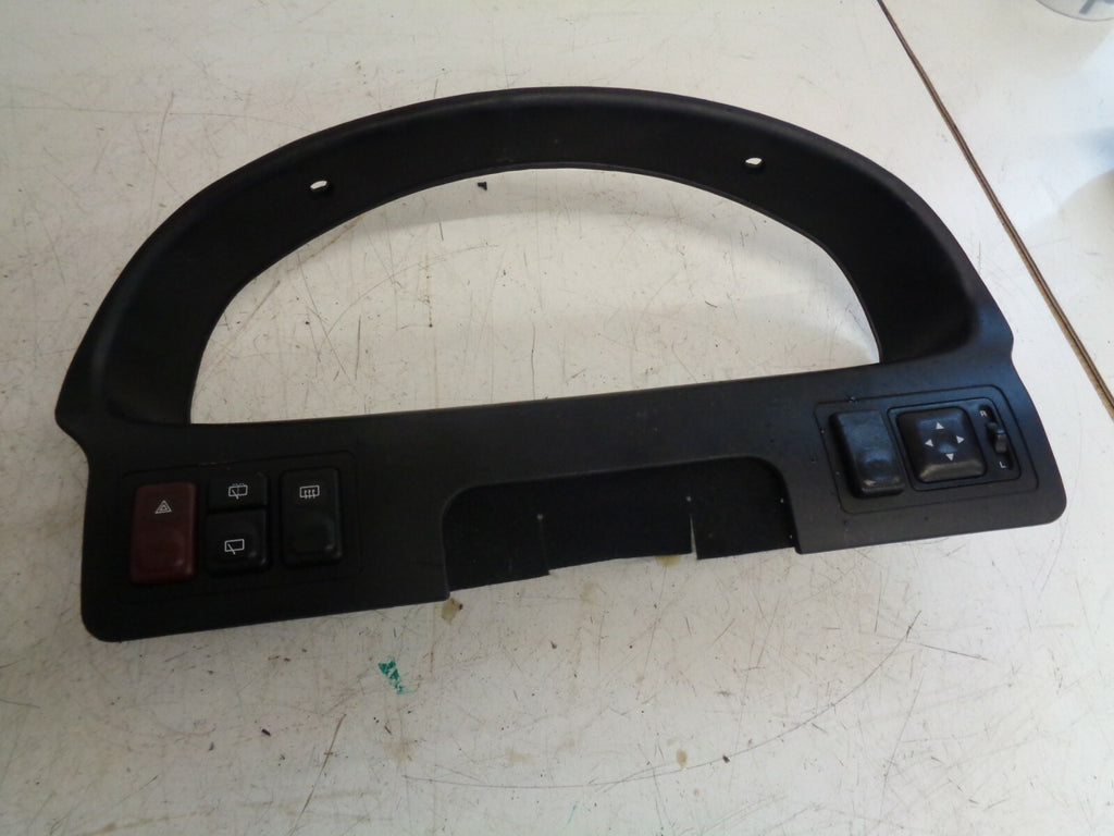 KIA SPORTAGE MK1 2001 SPEEDO CLOCK SURROUND HAZARD WIPER MIRROR SWITCH