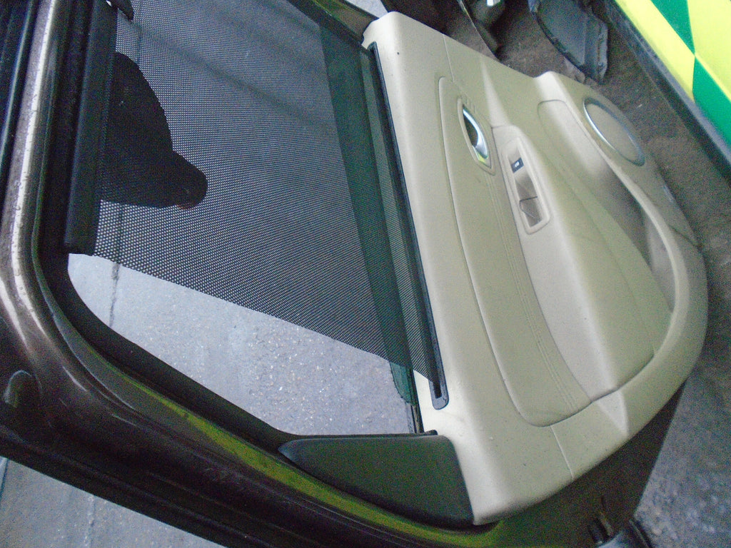 RENAULT SCENIC MK3 2012 NSR PASSENGER SIDE REAR COMPLETE DOOR SHELL BRONZE