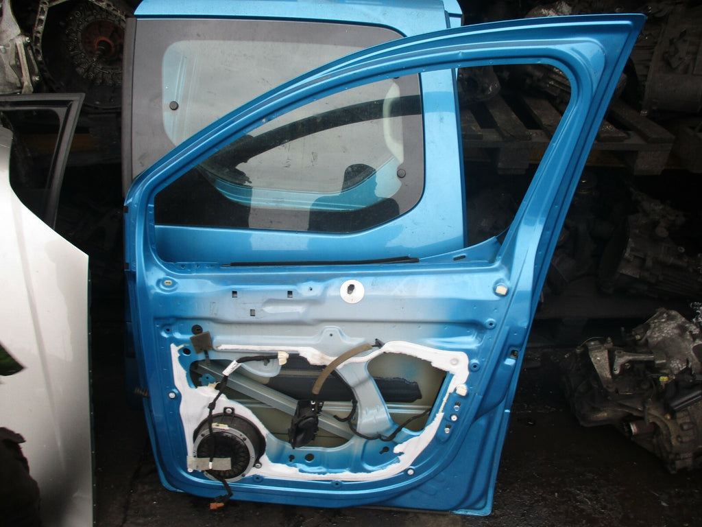 CITROEN BERLINGO MK2 OSF DRIVER SIDE FRONT BARE DOOR BLUE