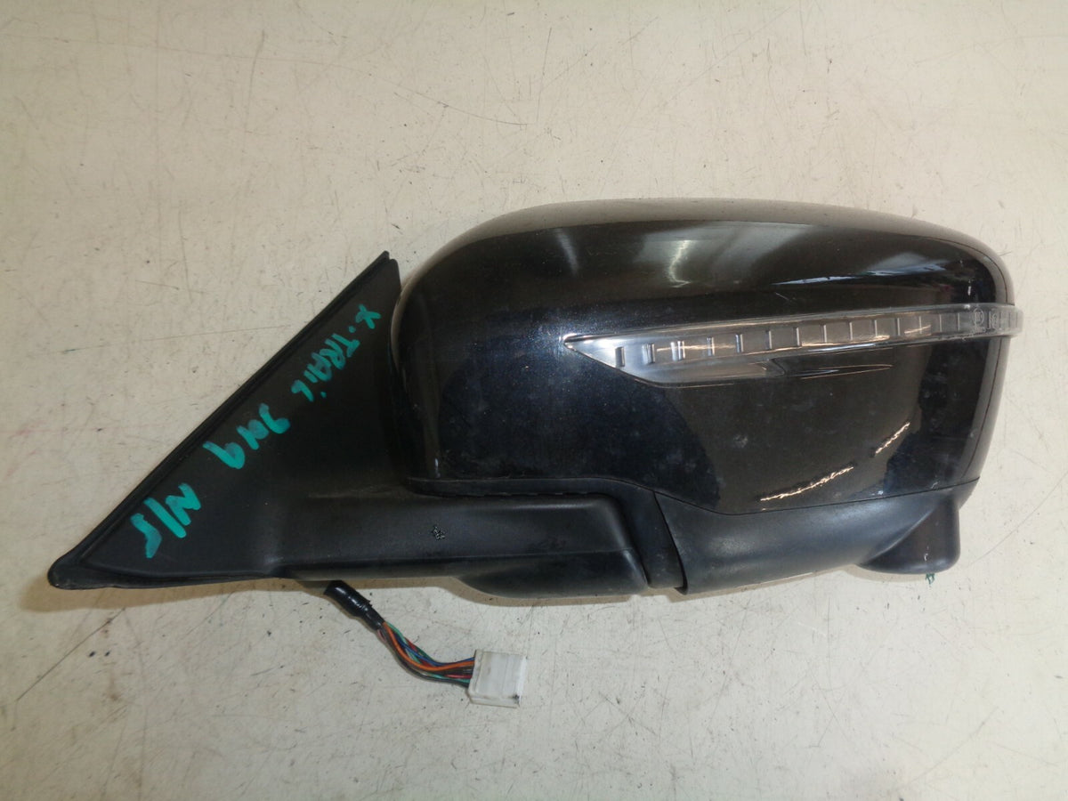 NISSAN X TRAIL MK3 FACELIFT 2019 NS PASSENGER SIDE ELECTRIC WING MIRROR + CAMERA