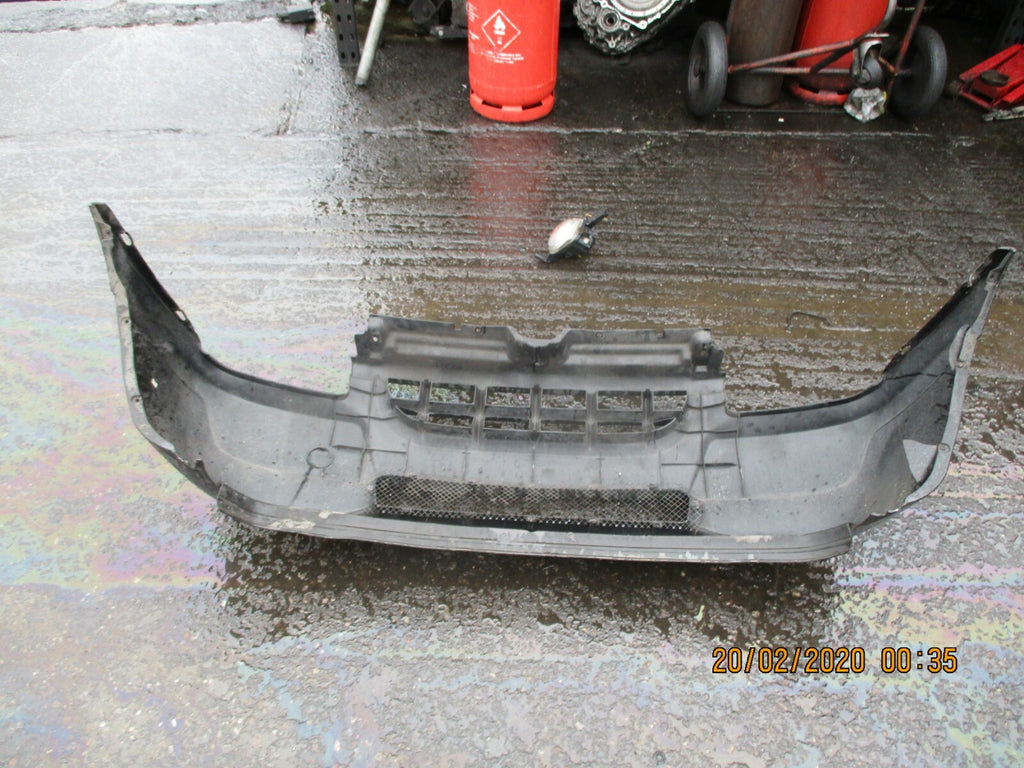 FIAT DOBLO 223 2004 MK1 FRONT COMPLETE BUMPER BLACK