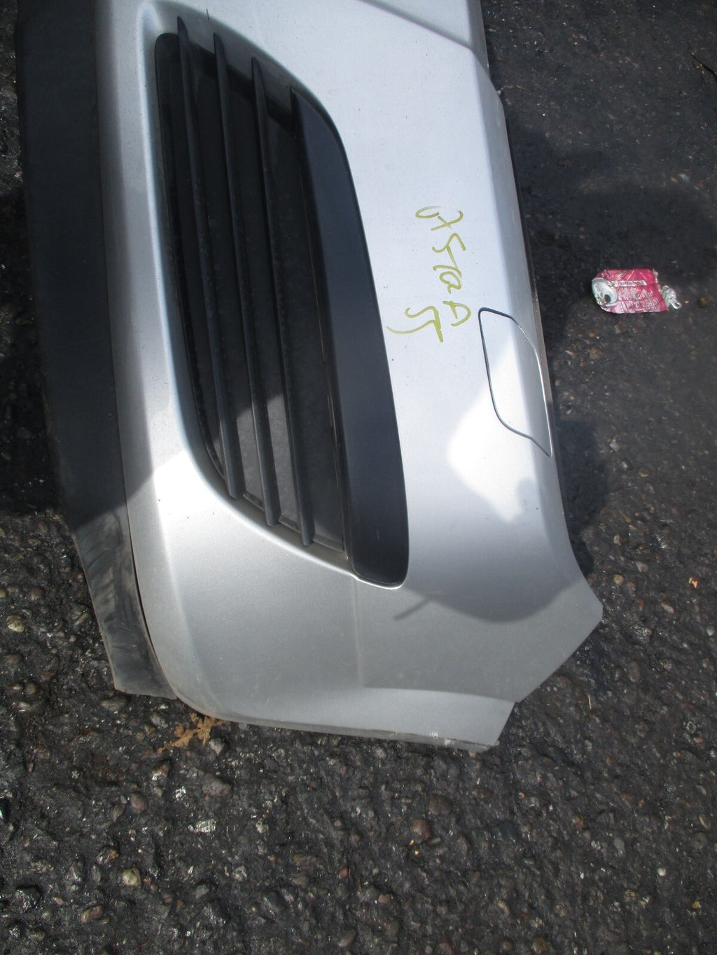 VAUXHALL ASTRA H 2008 5 DOOR FRONT BUMPER FOG LIGHT GRILLS SILVER