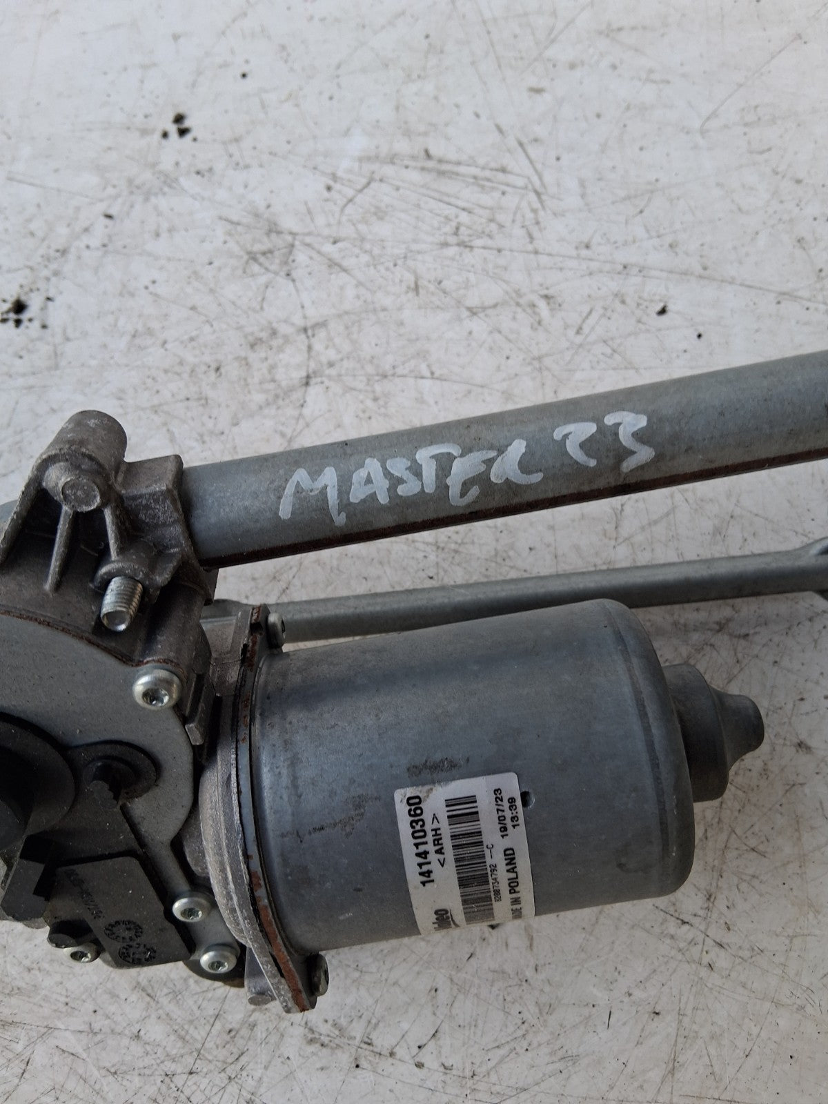 2023 RENAULT MASTER MK3 WIPER MOTOR AND LINKAGE FRONT 141410360