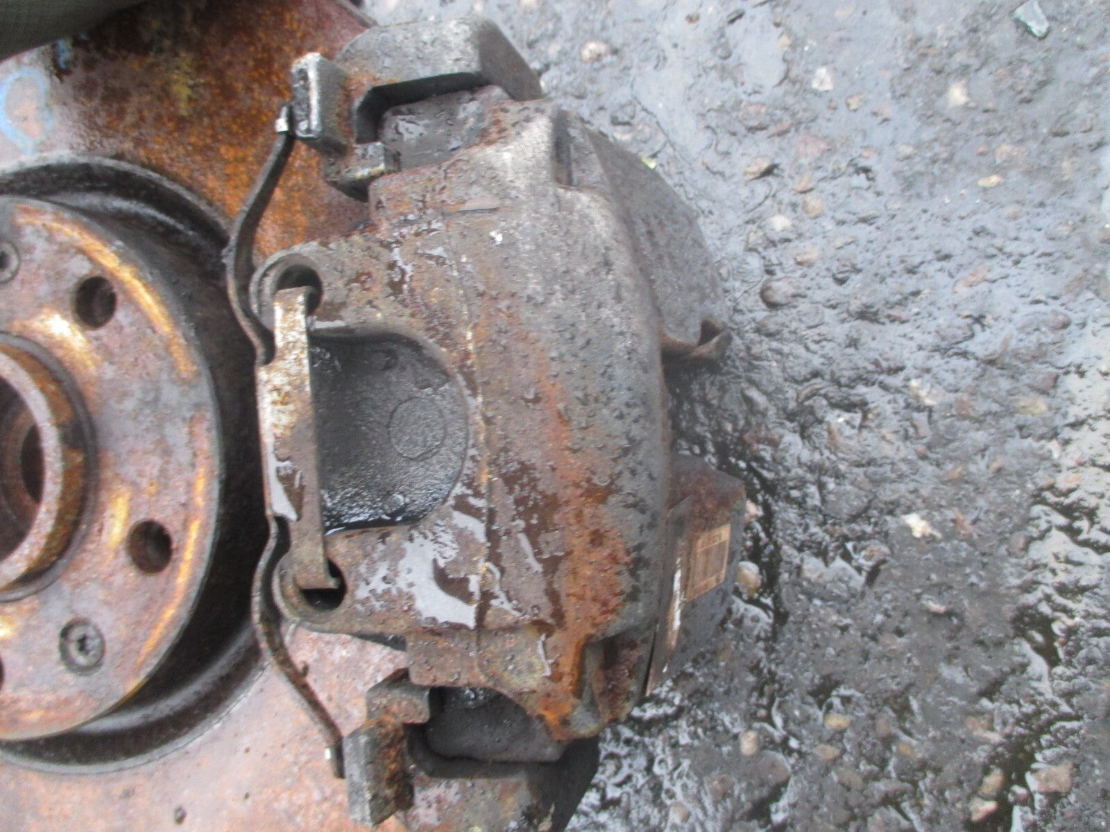 VAUXHALL GRANDLAND X 2018 1.6 DIESEL OSF DRIVER SIDE FRONT HUB CALIPER