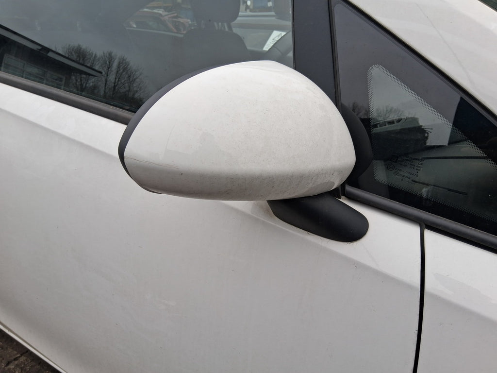 2019 VAUXHALL CORSA E 3 DOOR OS DRIVER SIDE MANUALFOLD WING MIRROR WHITE Z40R