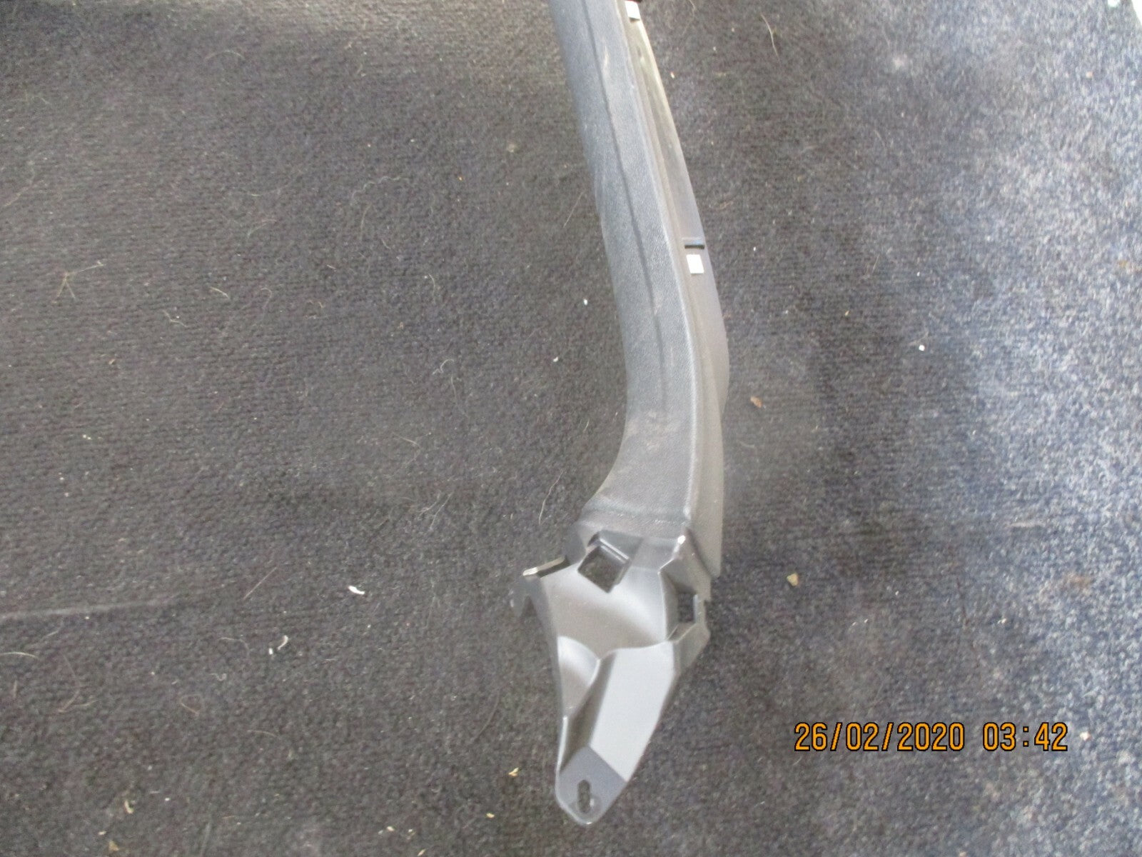 AUDI A1 8X 2018 REAR BOOT UPPER TAILGATE PLASTIC CARD TRIM PANEL 8X3867973A