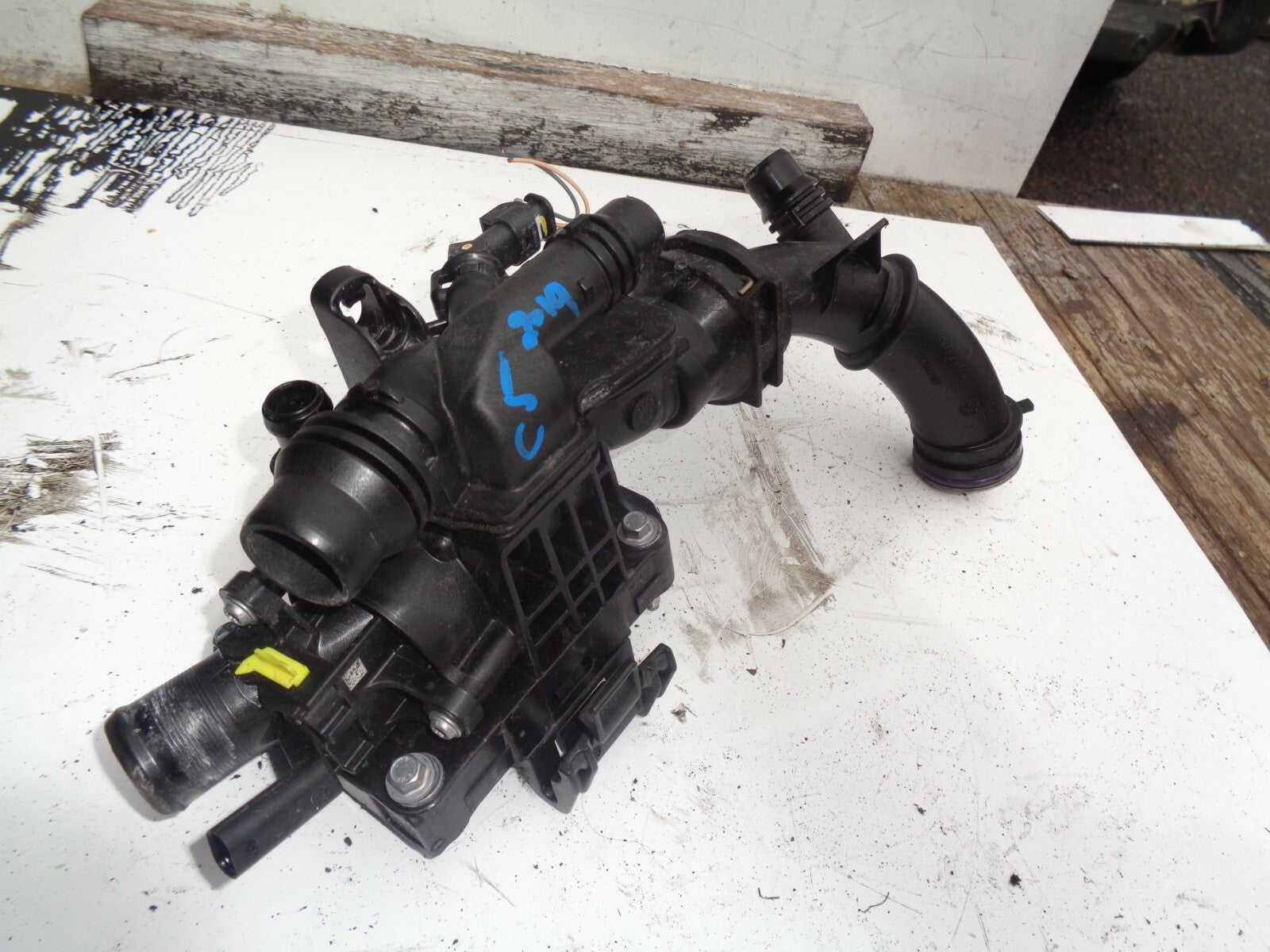 CITROEN C5 AIRCROSS 2019 PETROL THERMOSTAT HOUSING 9812113780 z12002107