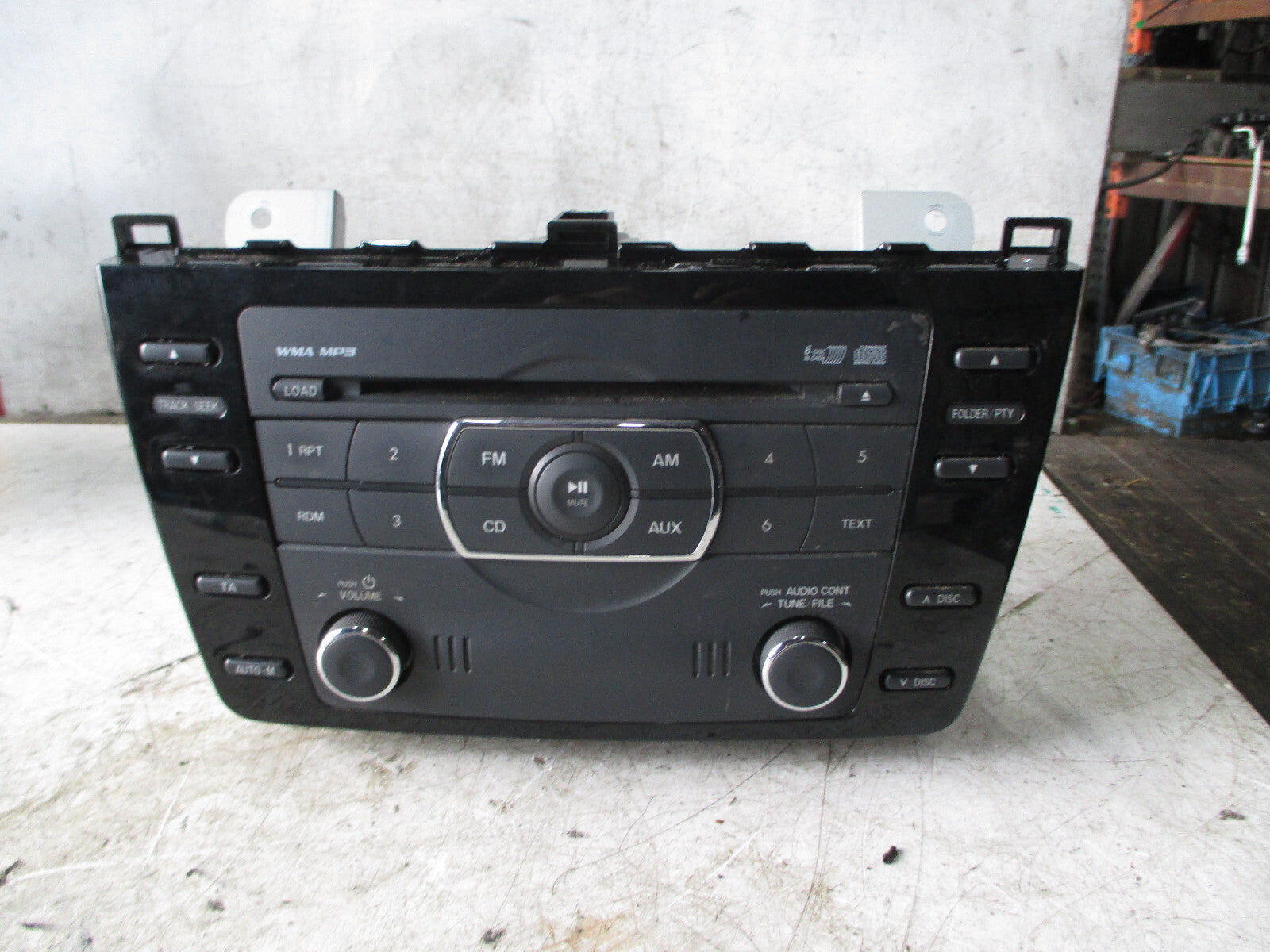 MAZDA 6 2010 RADIO CD PLAYER STEREO HEAD UNIT GER4669RX
