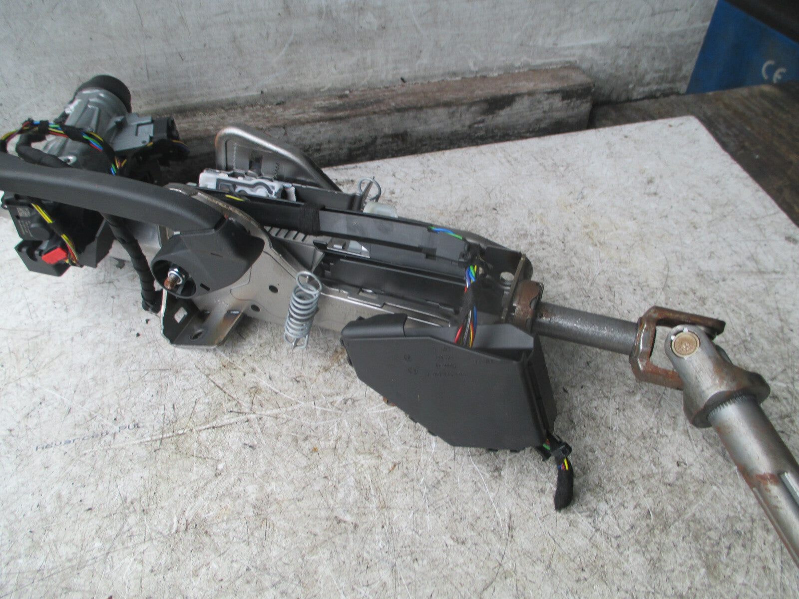 SKODA OCTAVIA 2019 MK4 NX STEERING COLUMN 5Q2419502