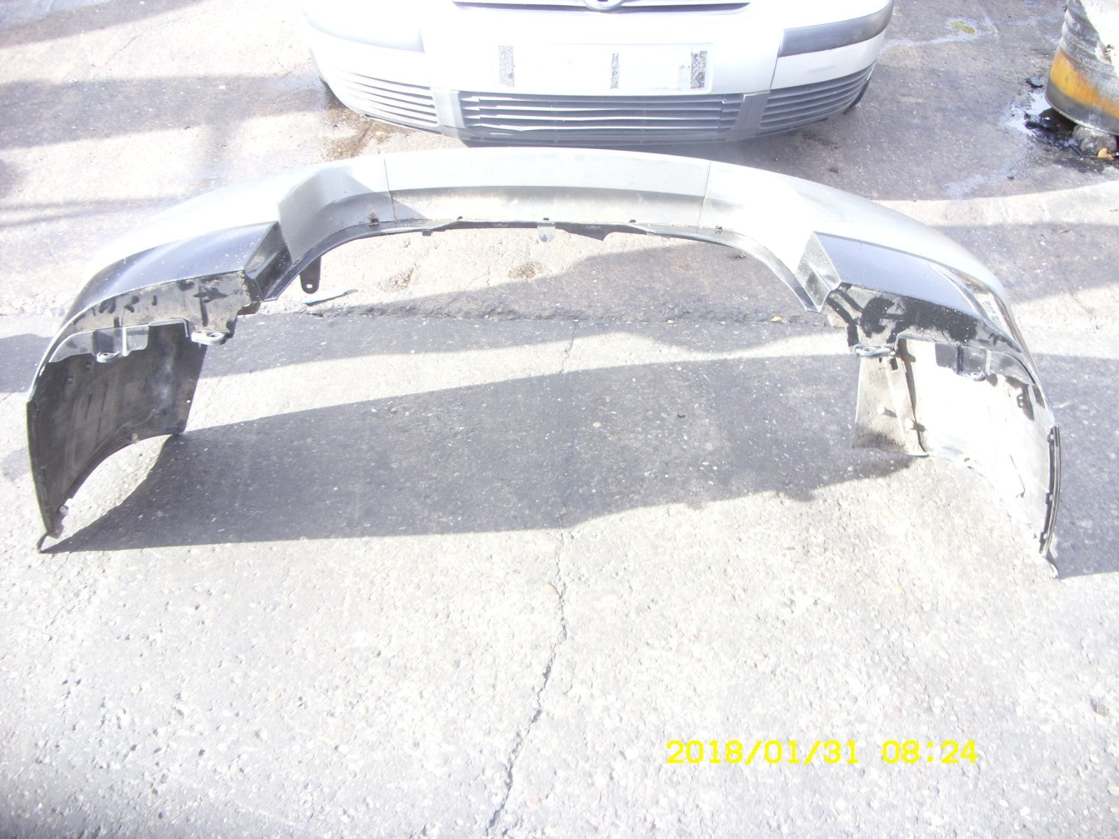 RENAULT MEGANE MK2 PRE FACELIFT 2006 HATCHBACK REAR BUMPER BLACK