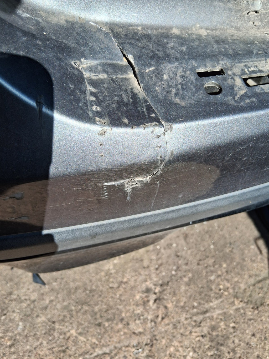 2019 MERCEDES BENZ GLA 180 X156 COMPLETE REAR BUMPER MOUNTAIN GREY METALLIC 787
