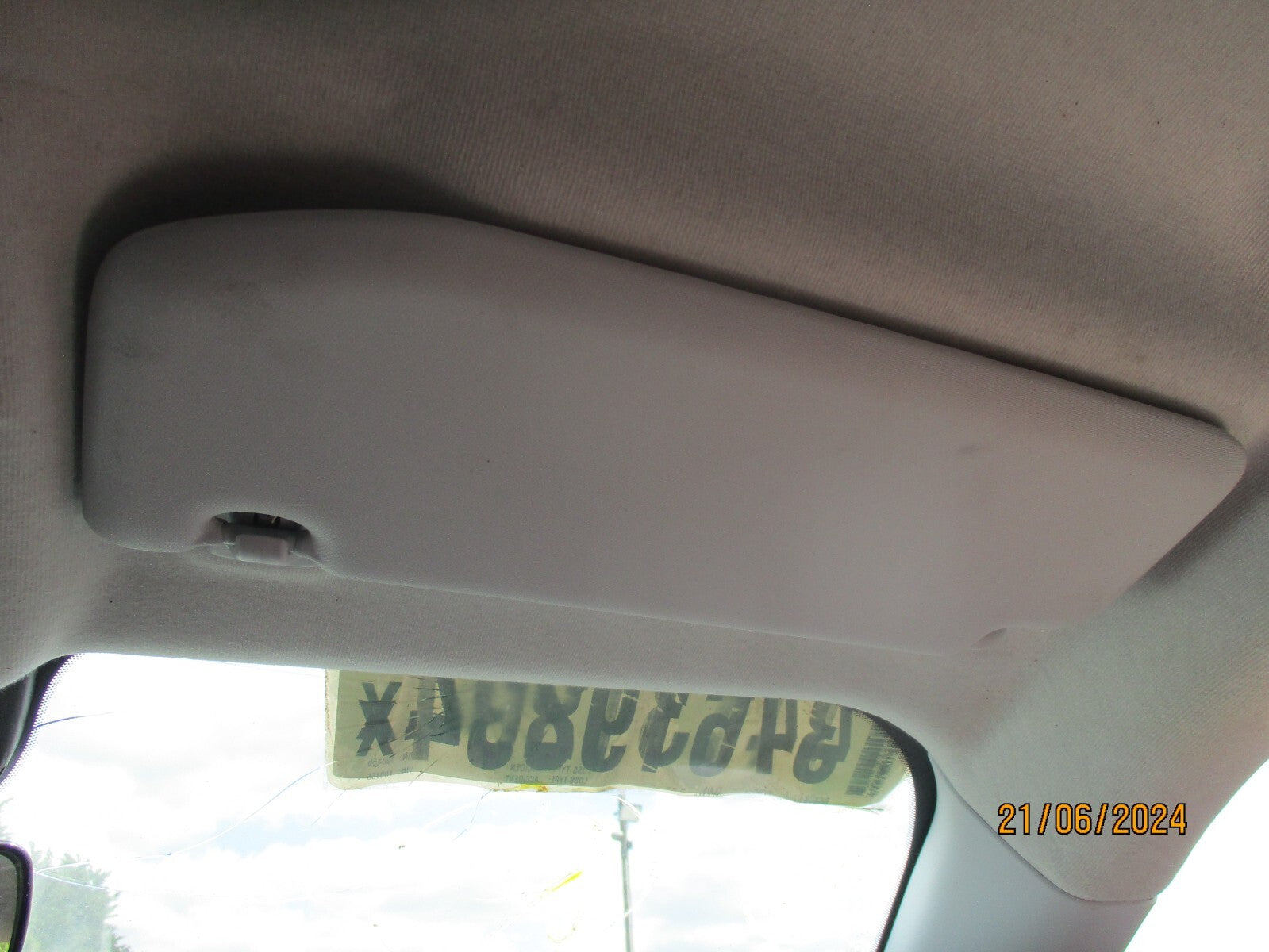 VAUXHALL MOKKA B MK2 2022 OSF DRIVER SIDE FRONT INTERIOR SUN VISOR