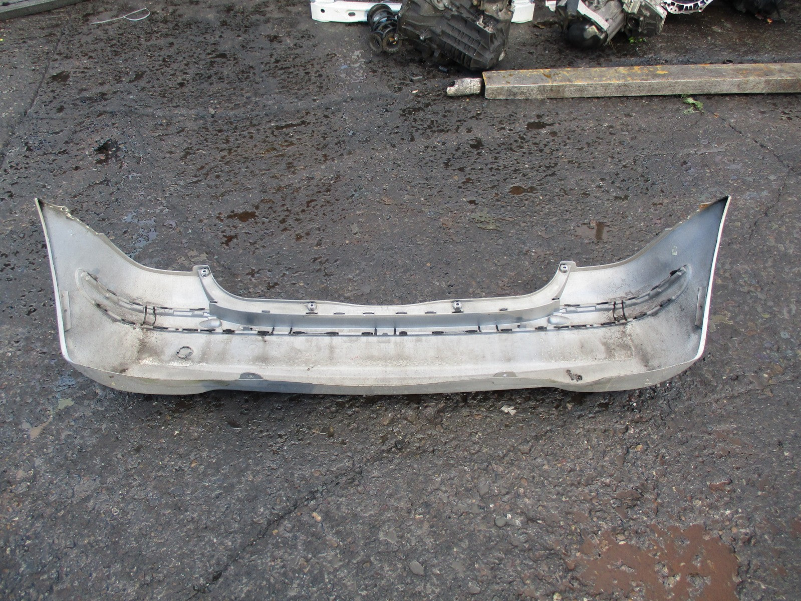 MERCEDES A CLASS W168 FACELIFT REAR BUMPER COMPLETE SILVER