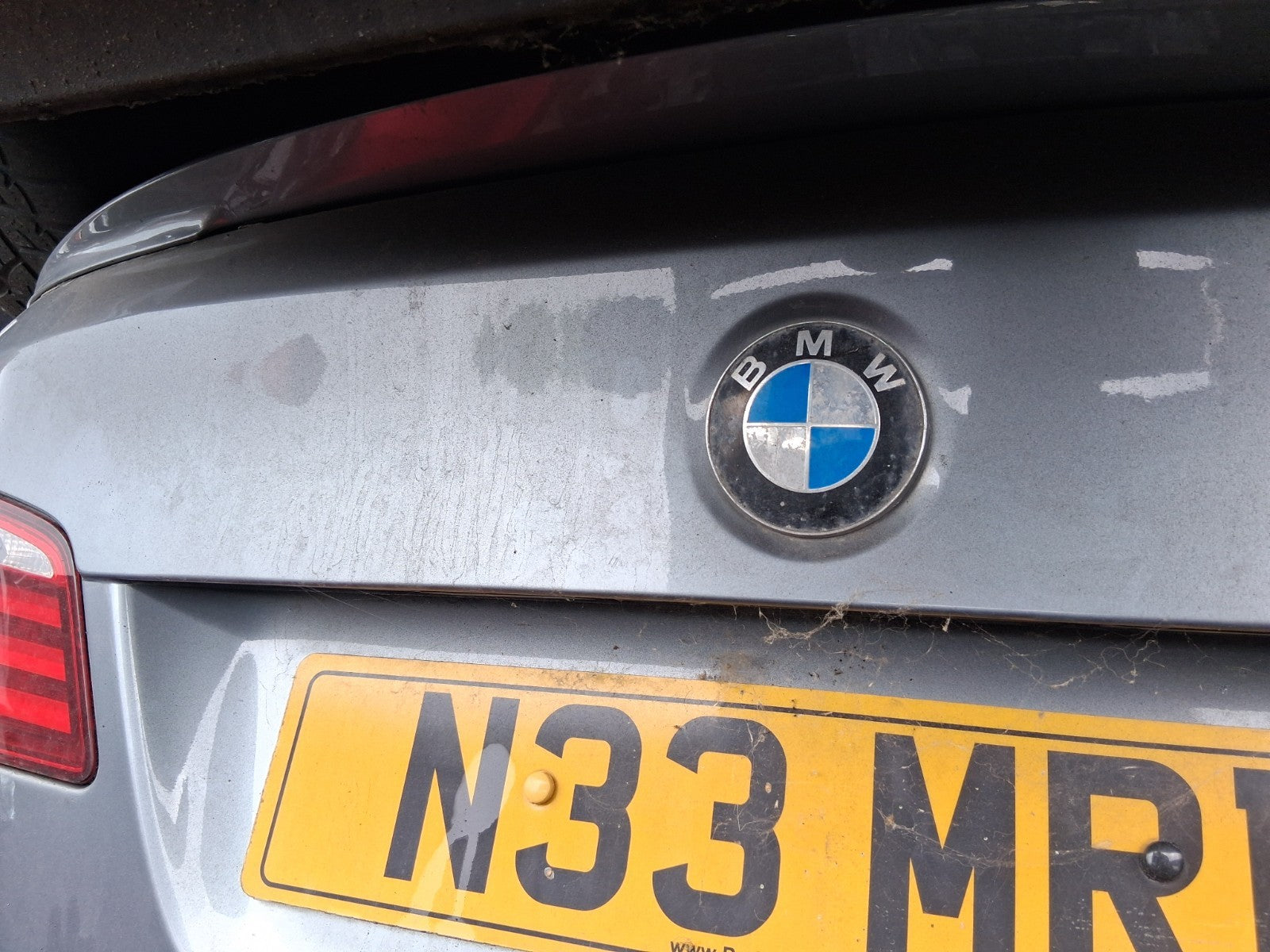 2010 BMW 5 SERIES F10 M SPORT BARE TAILGATE BOOTLID SPACE GREY METALLIC A52