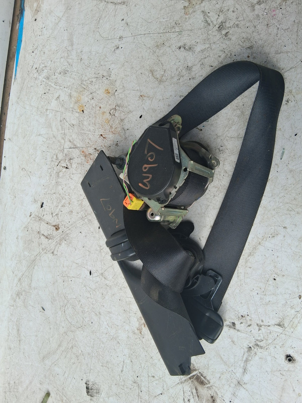 2018 MERCEDES SPRINTER W907 OSF DRIVER SIDE FRONT RIGHT SEAT BELT A9078600200