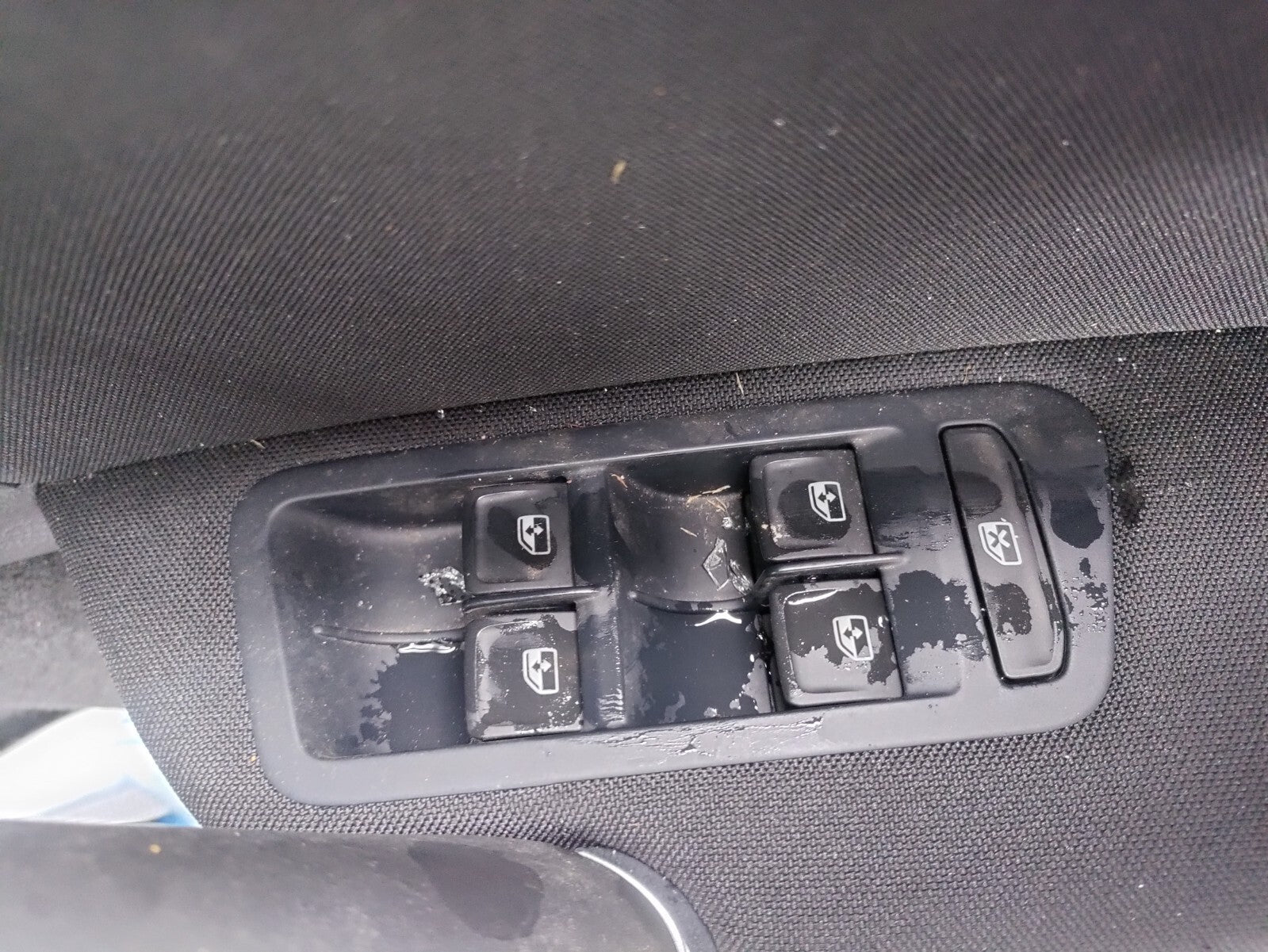 2017 VW VOLKSWAGEN GOLF MK7 OSF DRIVER SIDE FRONT WINDOW CONTROL SWITCH