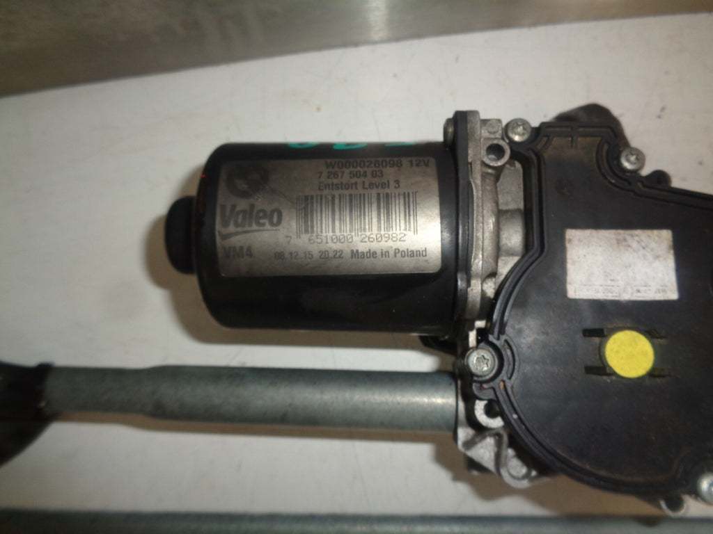 BMW 3 SERIES F30 2015 FRONT WINDSCREEN WIPER MOTOR & LINKAGES 7267504