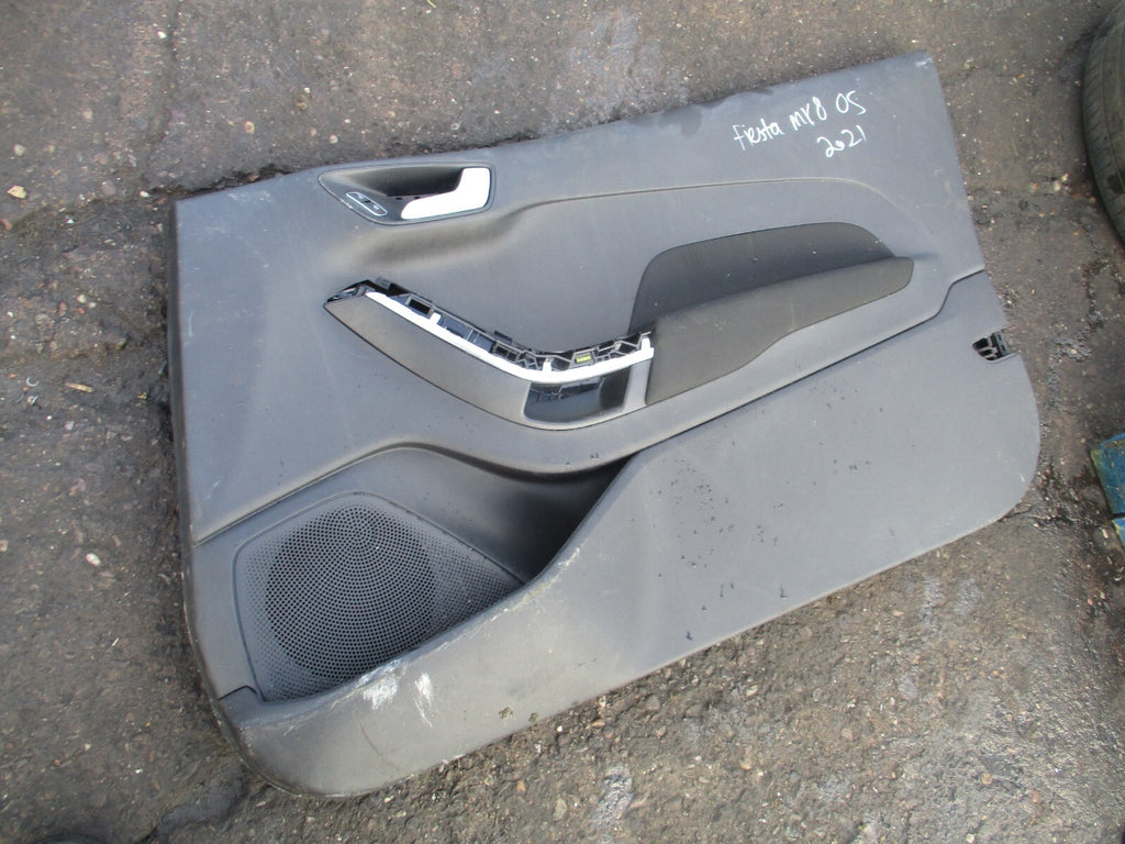FORD FIESTA 2019 MK8 OSF FRONT DRIVER SIDE DOOR CARD H1BBB23942