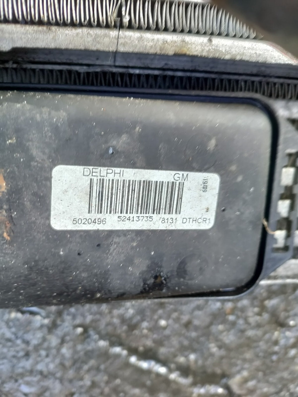 2009 VAUXHALL MERIVA A 1.7 DIESEL COMPLETE RADIATOR RAD PACK 52413735