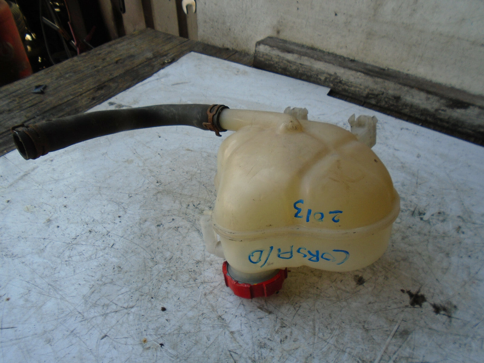 VAUXHALL CORSA D 2013 1.3 PETROL COOLANT WATER EXPANSION TANK 55702164