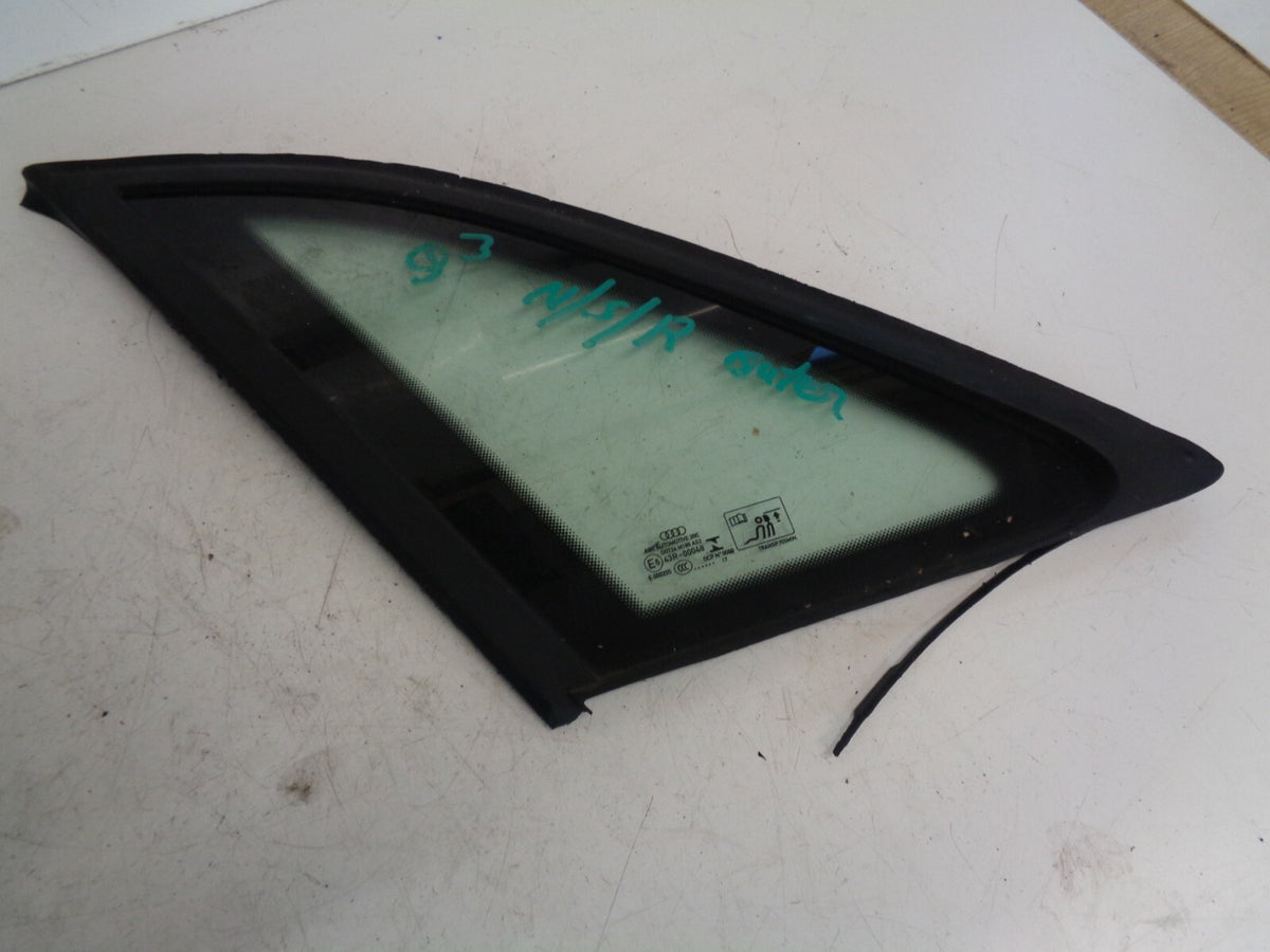 AUDI Q3 MK1 5 DOOR 2016-2019 QUARTER PANEL WINDOW GLASS