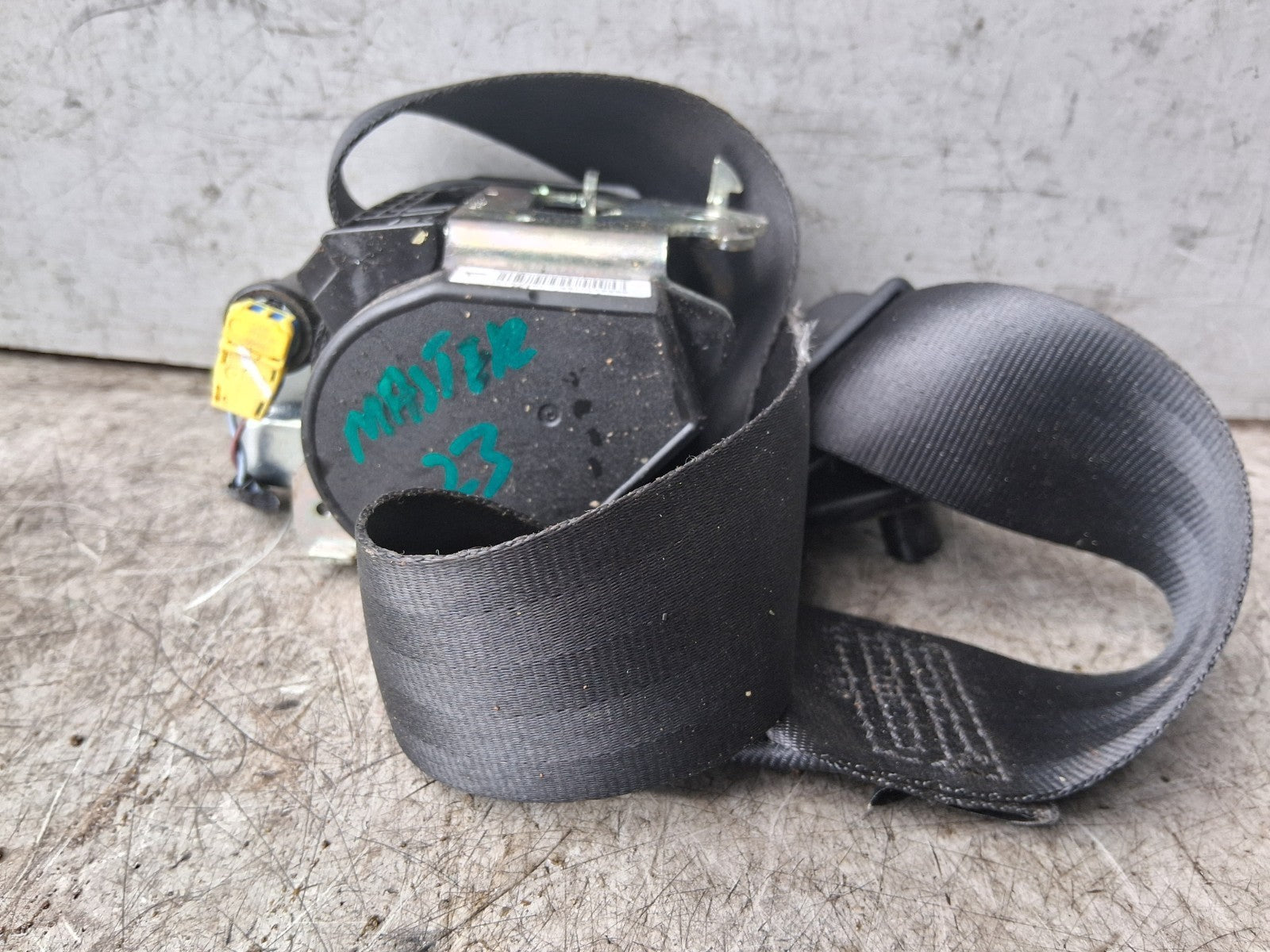 2023 RENAULT MASTER MK3 NSF PASSENGER SIDE FRONT LEFT SEAT BELT 868840018R