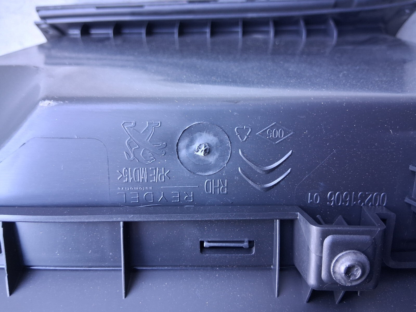 2023 CITROEN BERLINGO MK3 DASHBOARD GLOVE BOX STORAGE COMPARTMENT 3280032D0ZD