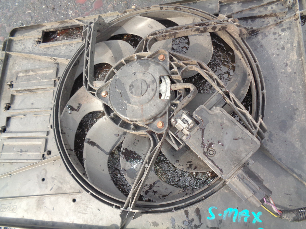 FORD S MAX 2008 MK1 2.0 TDCI FRONT RADIATOR COOLANT RAD FAN MOTOR 6G918C607PC