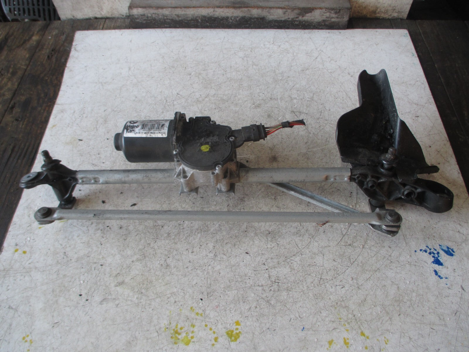 BMW 3 SERIES F30 2017 OSF DRIVER SIDE FRONT WIPER MOTOR 7267504