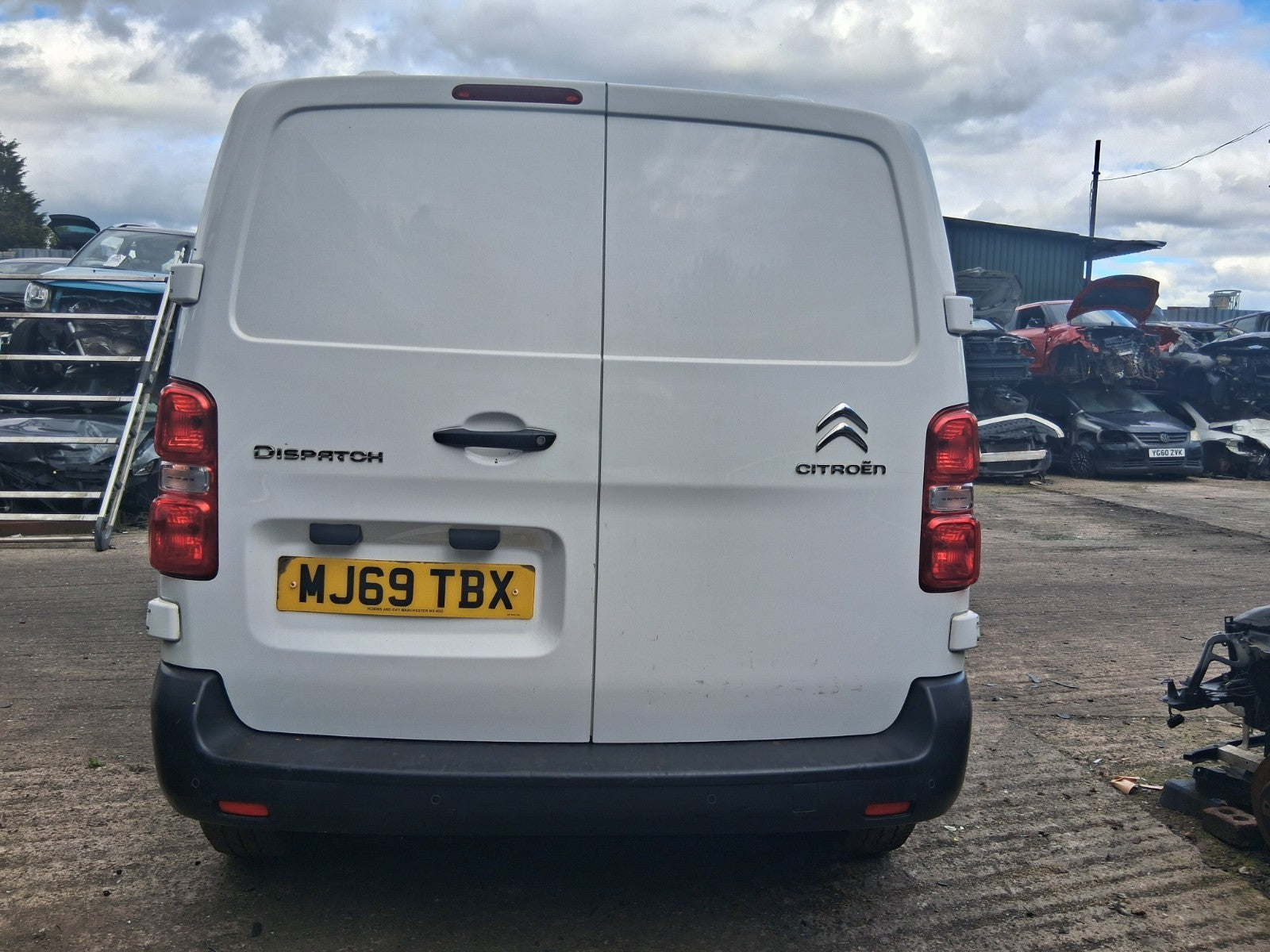 2019 CITROEN DISPATCH MK3 OSF DRIVER SIDE FRONT HEADLIGHT HEADLAMP 9808567880