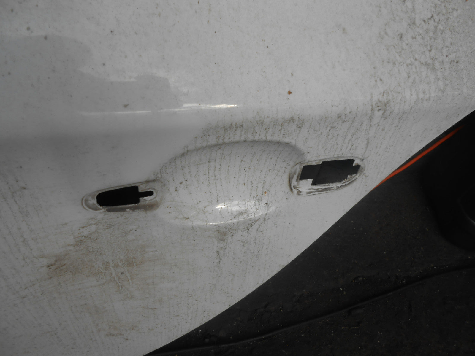BMW 1 SERIES E87 (MK1) 2011 NSR PASSENGER SIDE REAR BARE DOOR SHELL WHITE