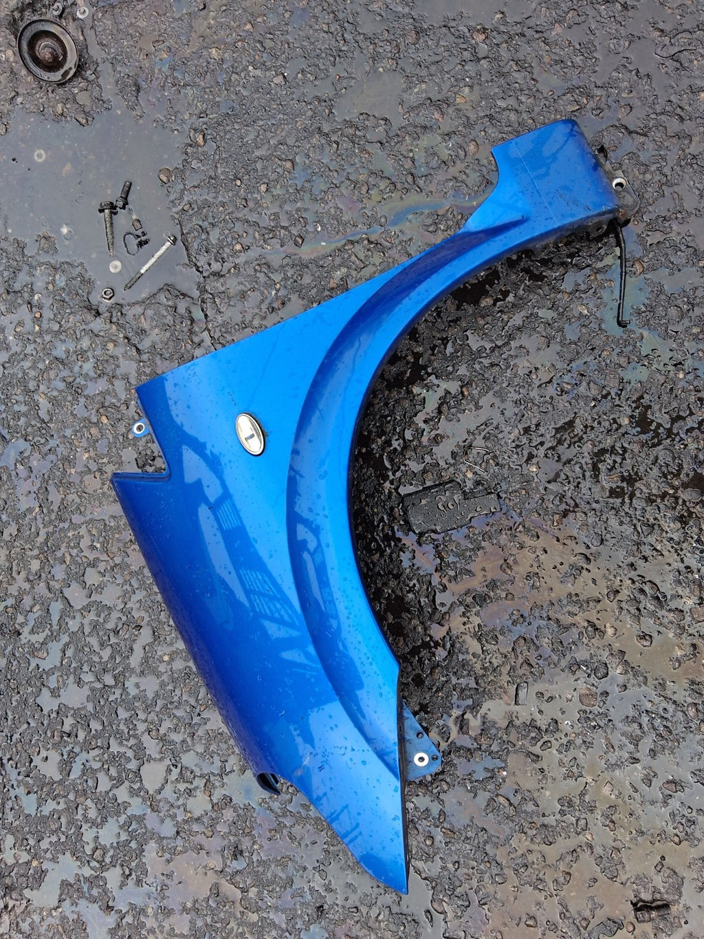 2006 CITROEN C3 PLURIEL NSF PASSENGER SIDE FRONT LEFT WING PANEL BLUE