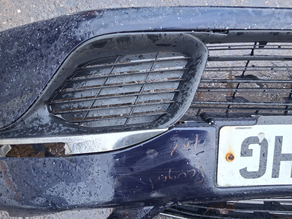 2017 PEUGEOT 308 MK2 COMPLETE FRONT BUMPER WITH GRILL GRILLE BLUE