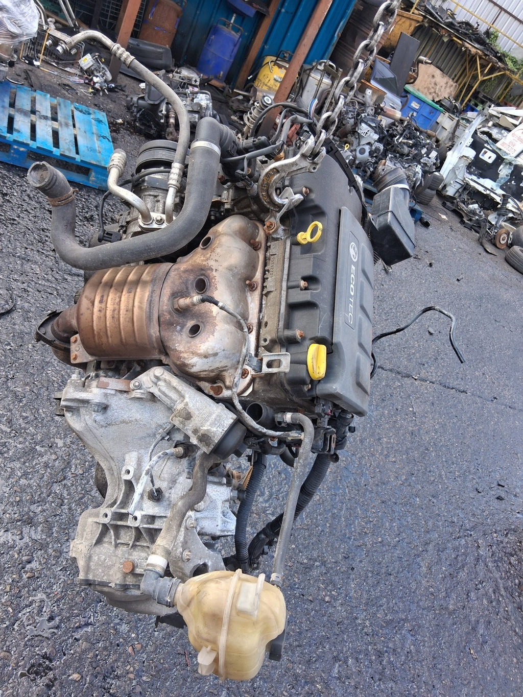 2015 VAUXHALL CORSA E 1.4 PETROL COMPLETE ENGINE B14XER