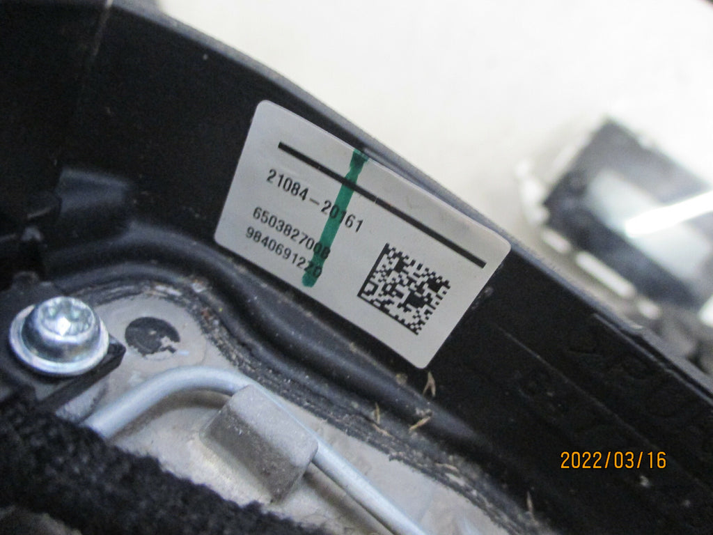 CITROEN C4 MK3 2021 3 SPOKE MULTIFUNCTION LEATHER STEERING WHEEL 98406912ZD