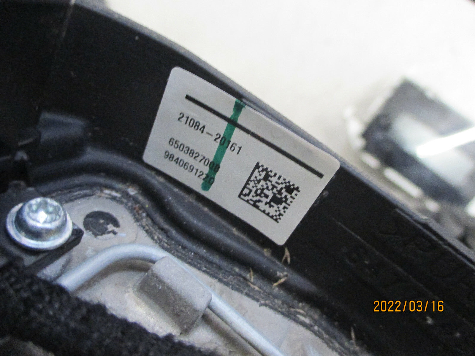 CITROEN C4 MK3 2021 3 SPOKE MULTIFUNCTION LEATHER STEERING WHEEL 98406912ZD
