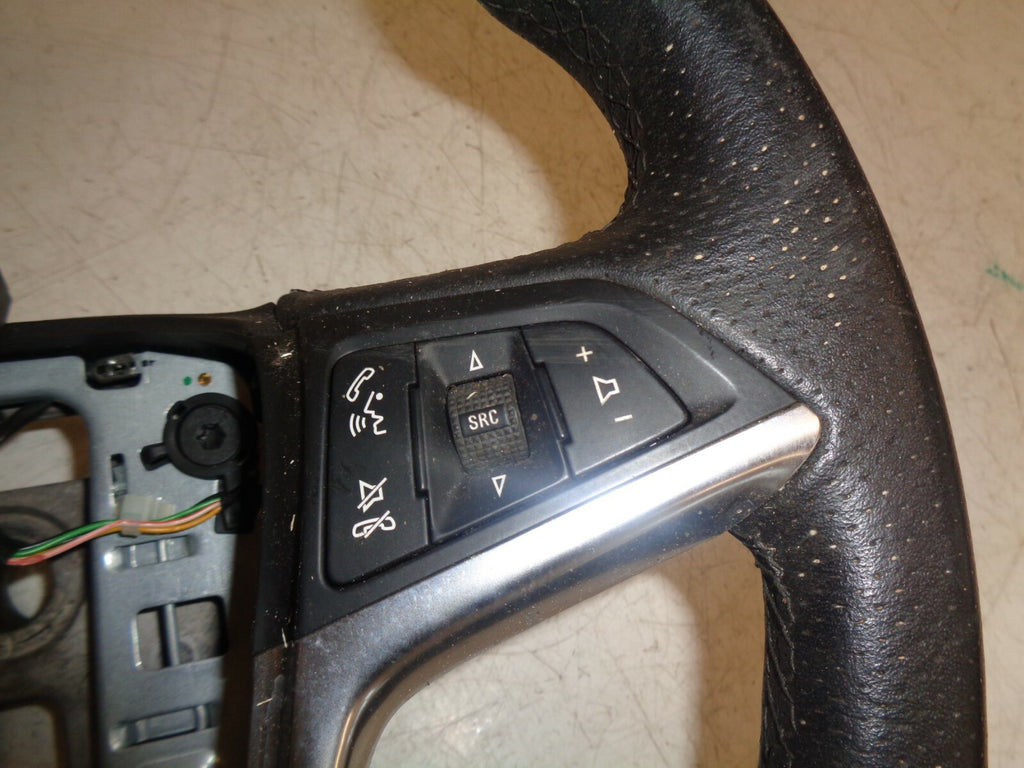 VAUXHALL ASTRA J MK6 2009-2015 MULTI FUNCTION LEATHER STEERING WHEEL 13351028