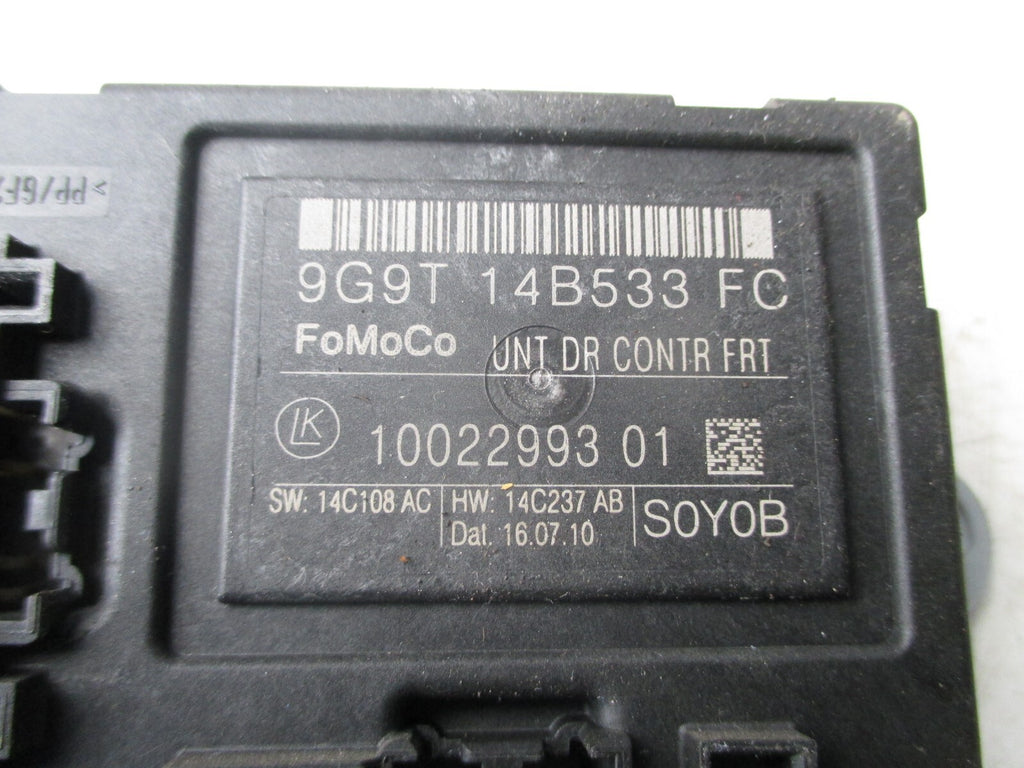 FORD MONDEO MK4 2010 NSF PASSENGER FRONT DOOR CONTROL MODULE 9G9T-14B533-FC