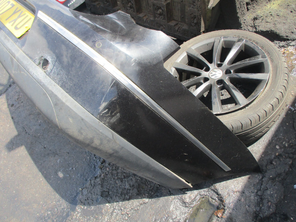 VW PASSAT B6 2007 COMPLETE REAR BUMPER BLACK