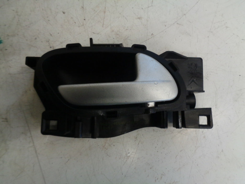 PEUGEOT 207 2010 3 DOOR OS DRIVER SIDE INTERIOR DOOR HANDLE 96802455VV