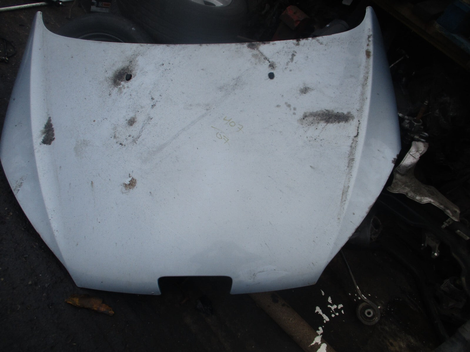 2007 PEUGEOT 407 MK1 FRONT BONNET HOOD IN BLUE