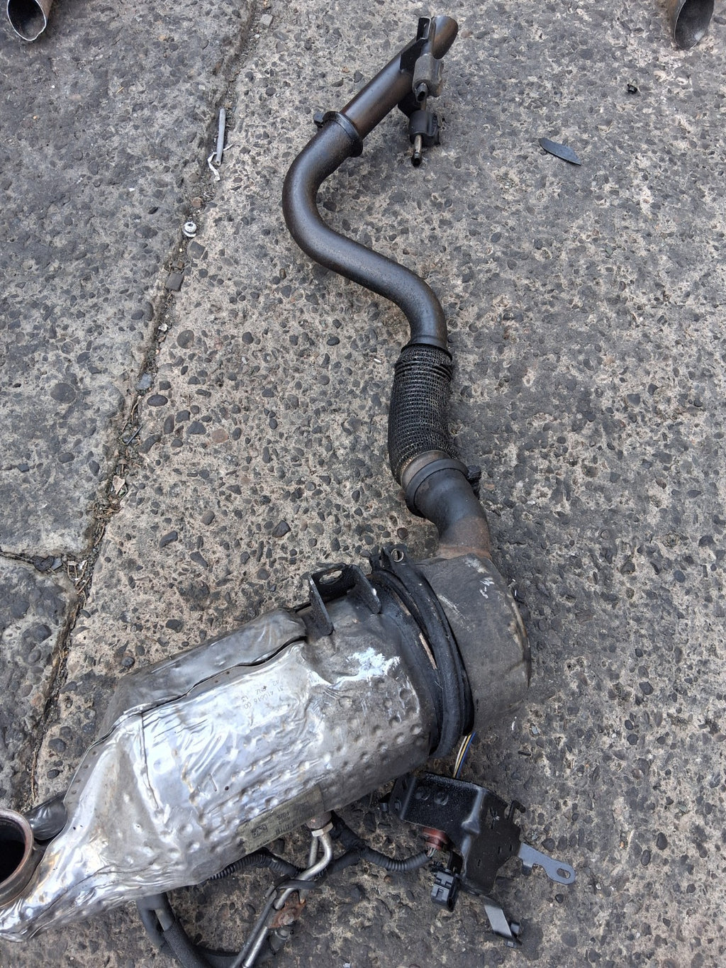 2010 CITROEN C4 1.6 HDI DPF DIESEL PARTICULATE FILTER CAT CONVERTER 9805783080