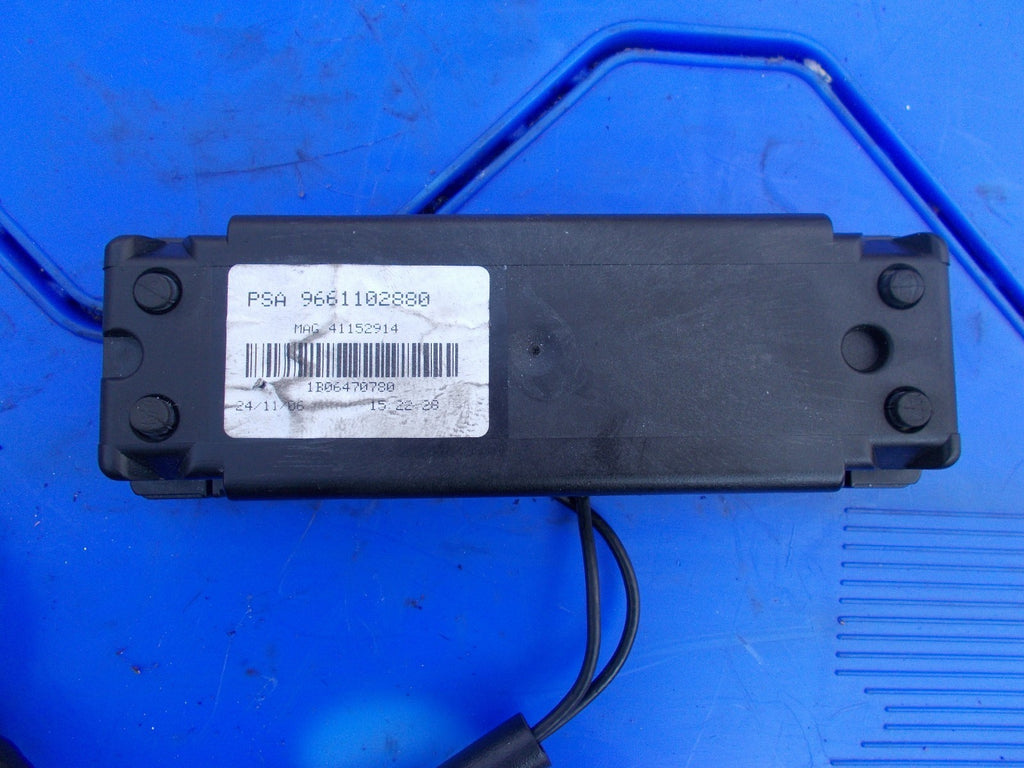 2006 PEUGEOT 407 RADIO ANTENNA MODULE 9661102880