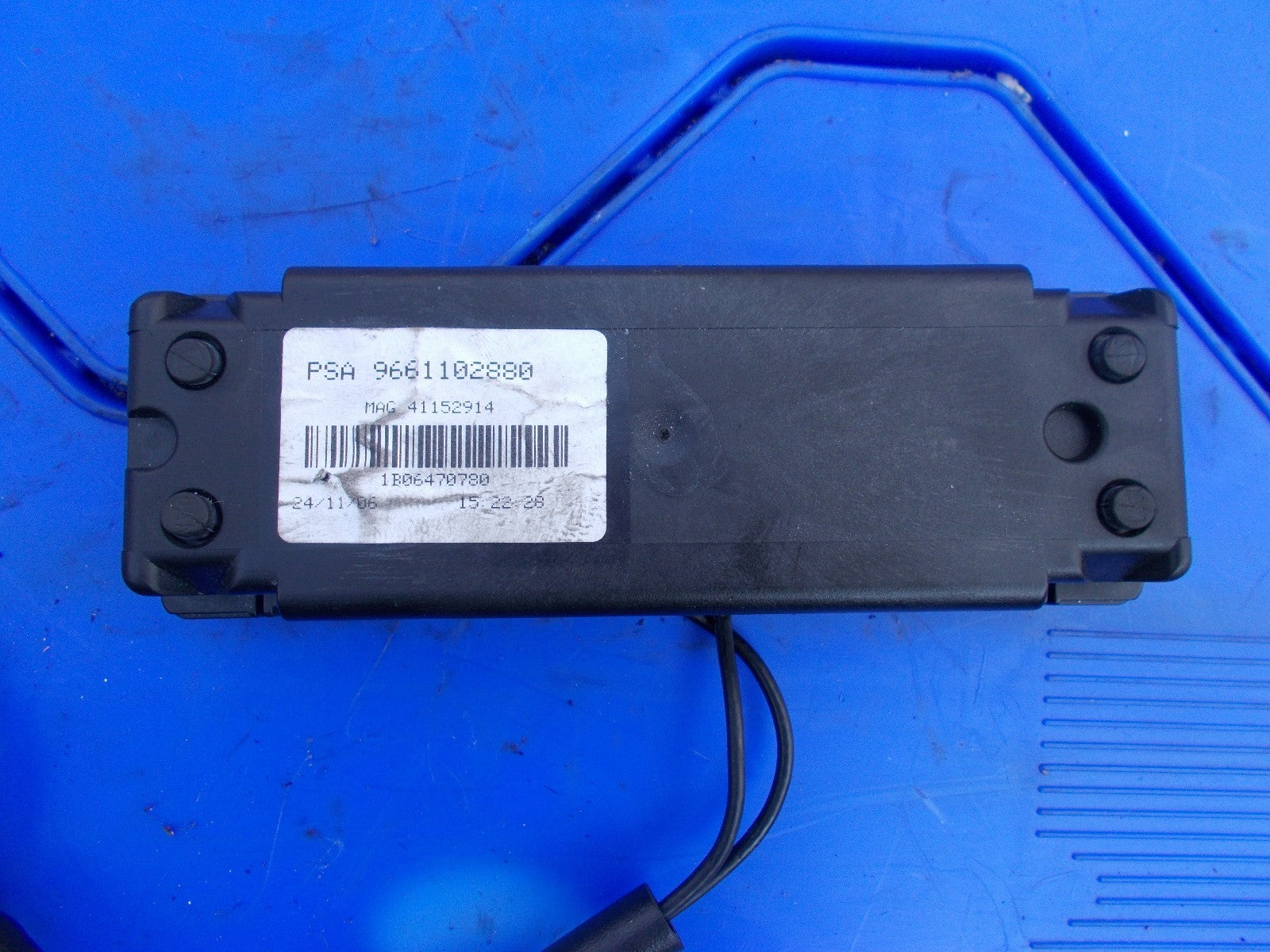 2006 PEUGEOT 407 RADIO ANTENNA MODULE 9661102880