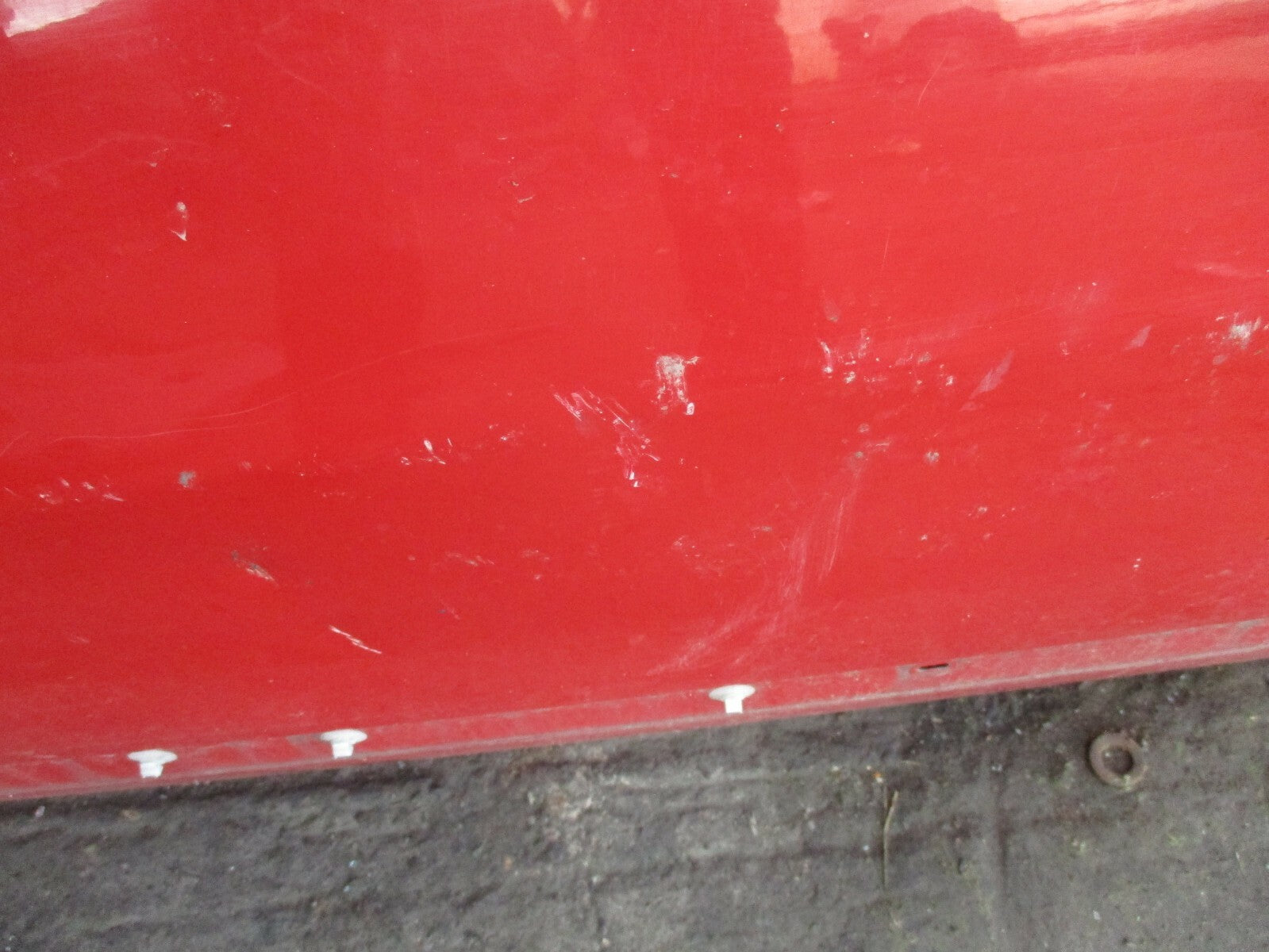 VAUXHALL ASTRA F NSF PASSENGER SIDE FRONT DOOR RED