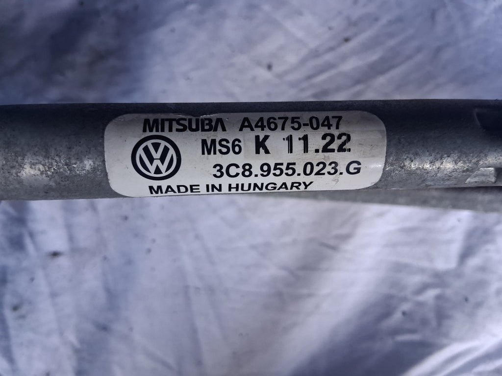 2012 VW VOLKSWAGEN PASSAT CC WINDSCREEN WIPER MOTOR LINKAGES 3C8955023G